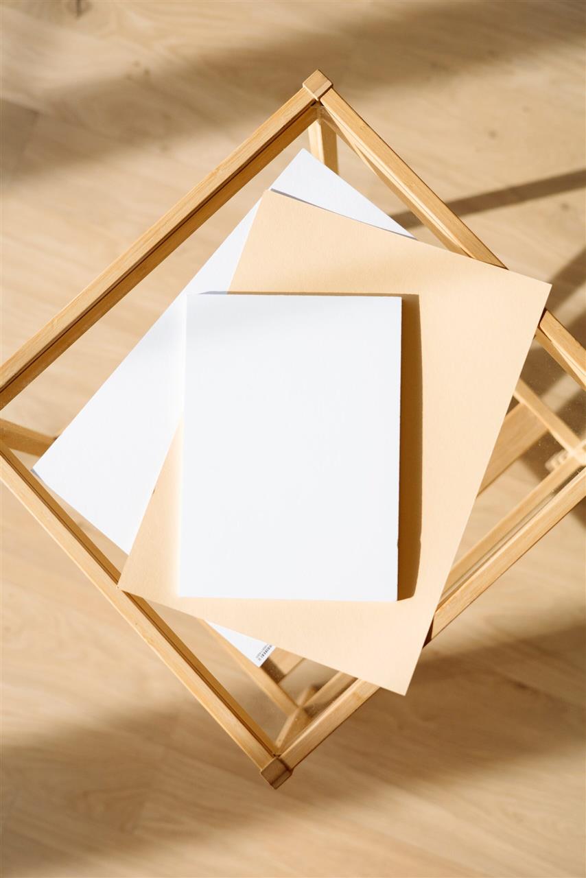 Se mulighederne i papir af forskellige størrelser